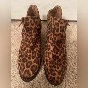 Women’s Animal Print Booties